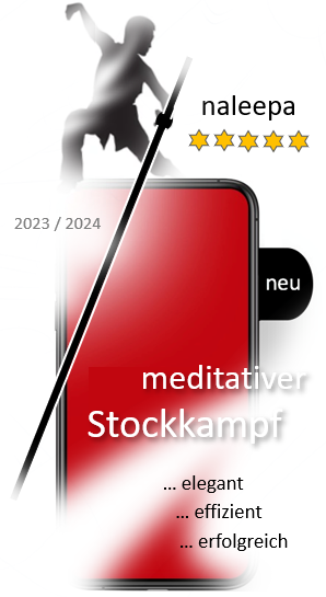 Meditation und Stockkampf mit Robin in Neuwied