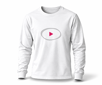 Long Sleeved Oberteil individuell bedruckt