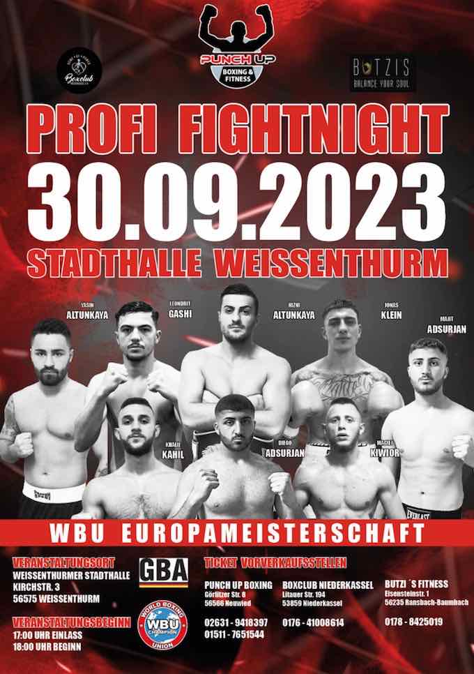 WBU Profi Boxen Weissenthurm